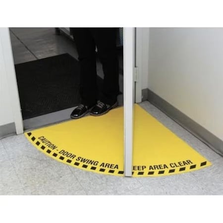 Accuform SWING DOOR FLOOR SIGN HALF SWING DFS100 DFS100